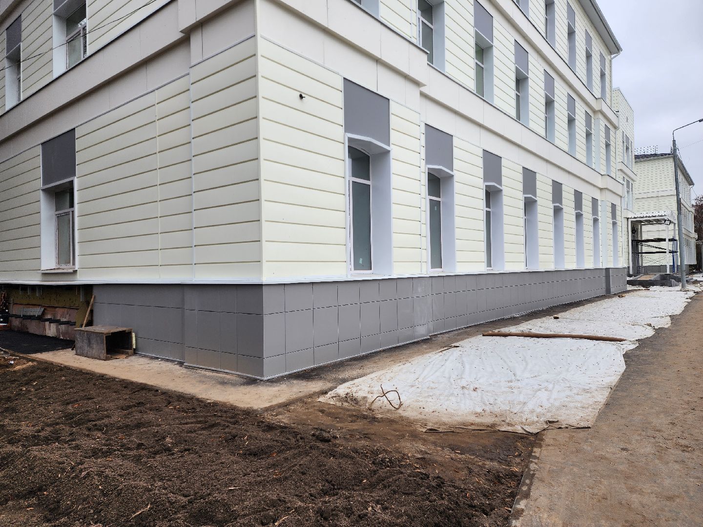 раменское, строительство, капитальный ремонт терапевтического корпуса раменской больницы, внутренняя отделка помещений,