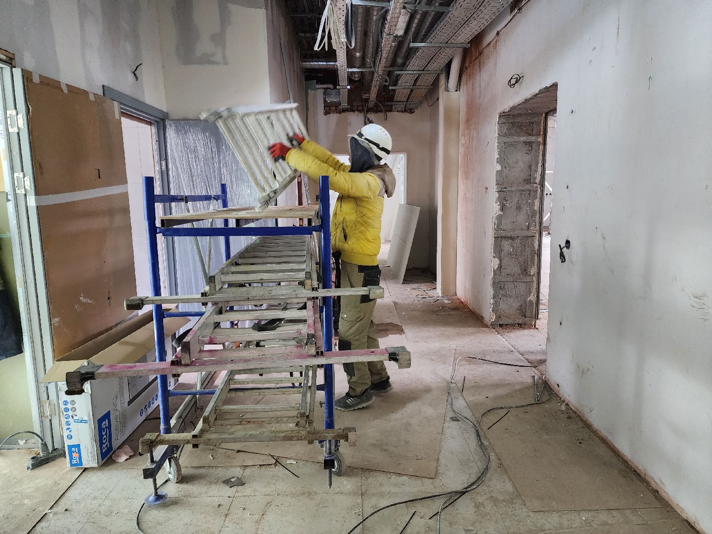 раменское, строительство, капитальный ремонт терапевтического корпуса раменской больницы, внутренняя отделка помещений,