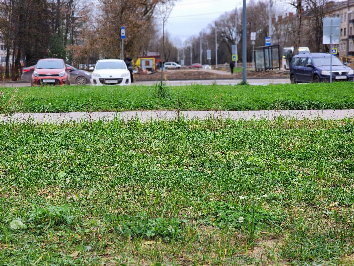 сергиев посад, сергиево-посадский городской округ, хотьково, улица михеенко, благоустройство, площадь хотьково, замена коллектора, озеленение,общественный совет,