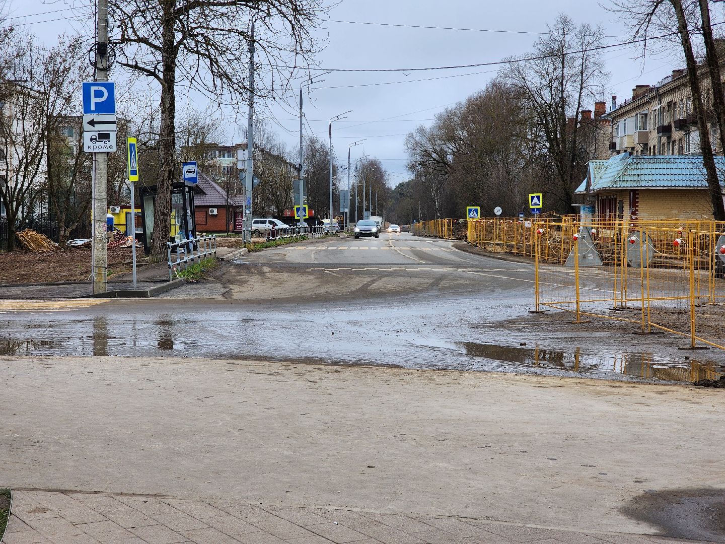 сергиев посад, сергиево-посадский городской округ, хотьково, улица михеенко, благоустройство, площадь хотьково, замена коллектора, озеленение,общественный совет,