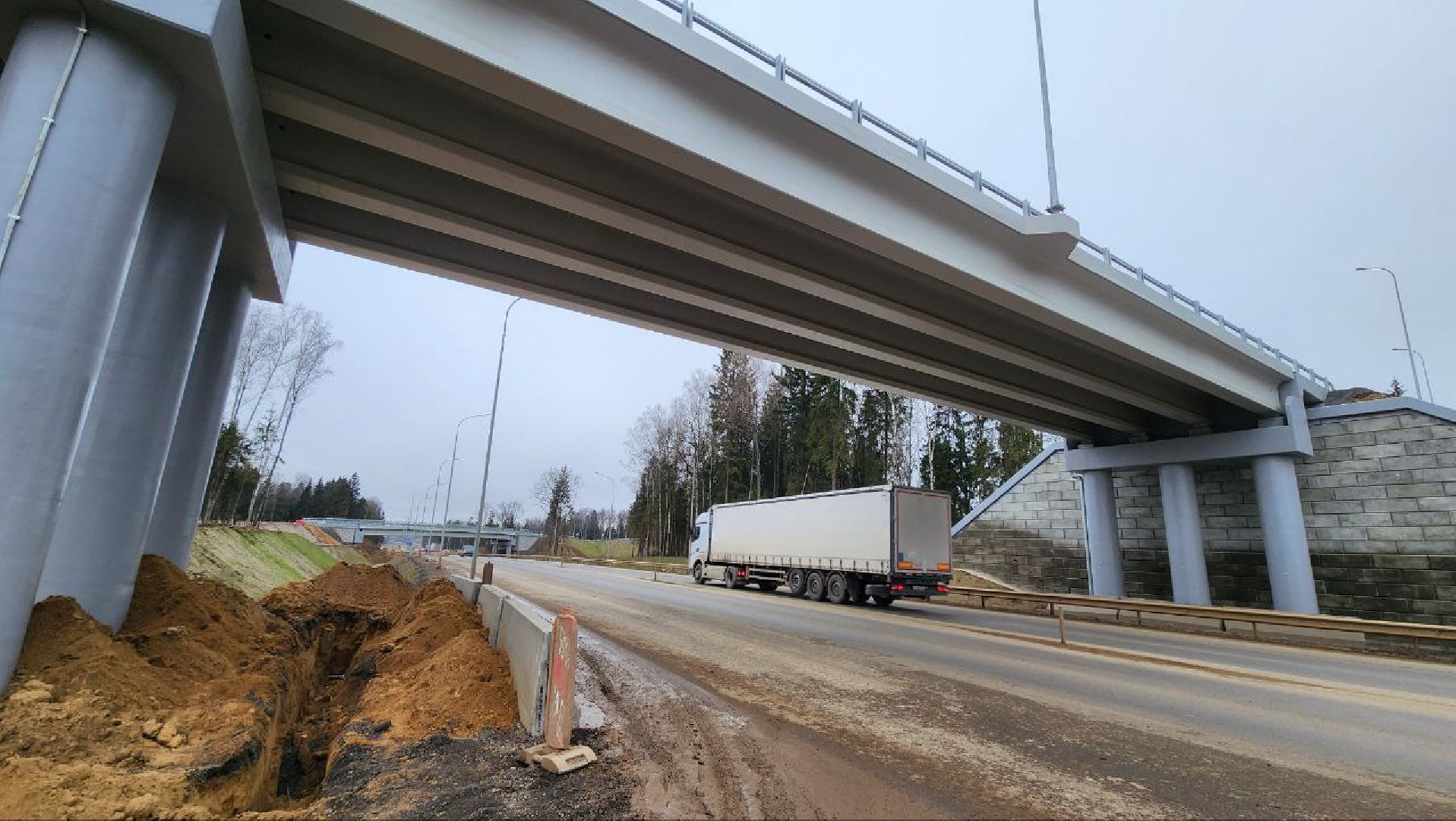 Дмитров, ЦКАД, Развязка на Дмитровском шоссе, Автодор,
