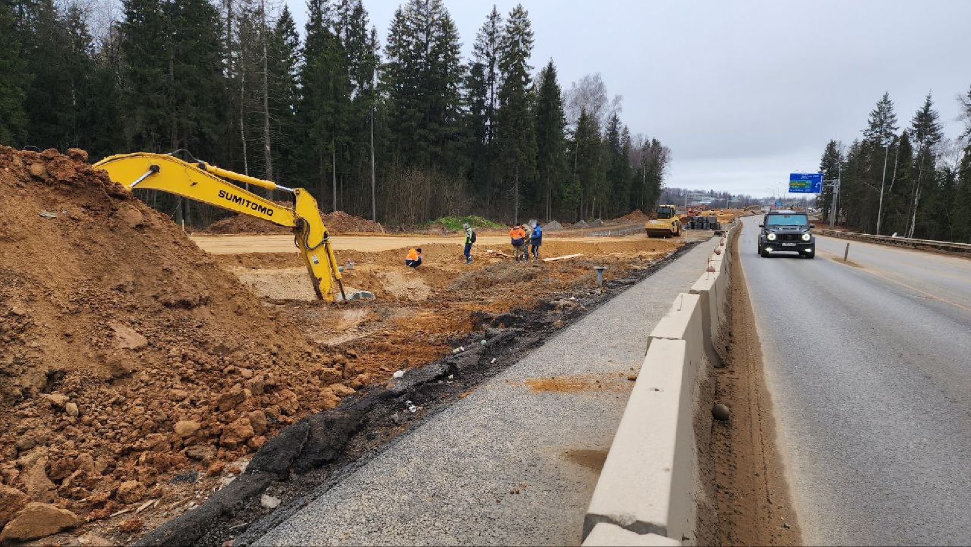 Дмитров, ЦКАД, Развязка на Дмитровском шоссе, Автодор,