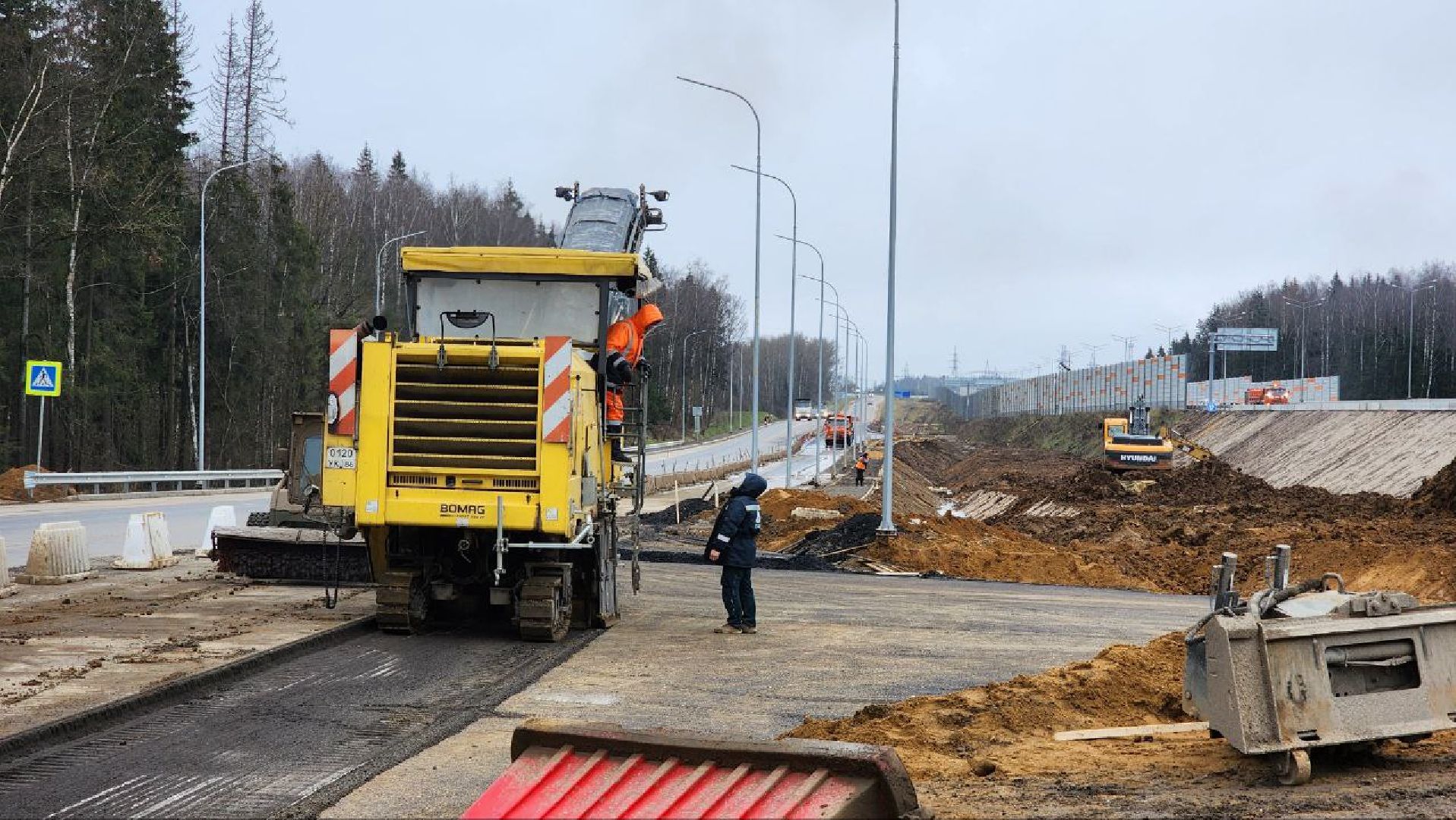 Дмитров, ЦКАД, Развязка на Дмитровском шоссе, Автодор,