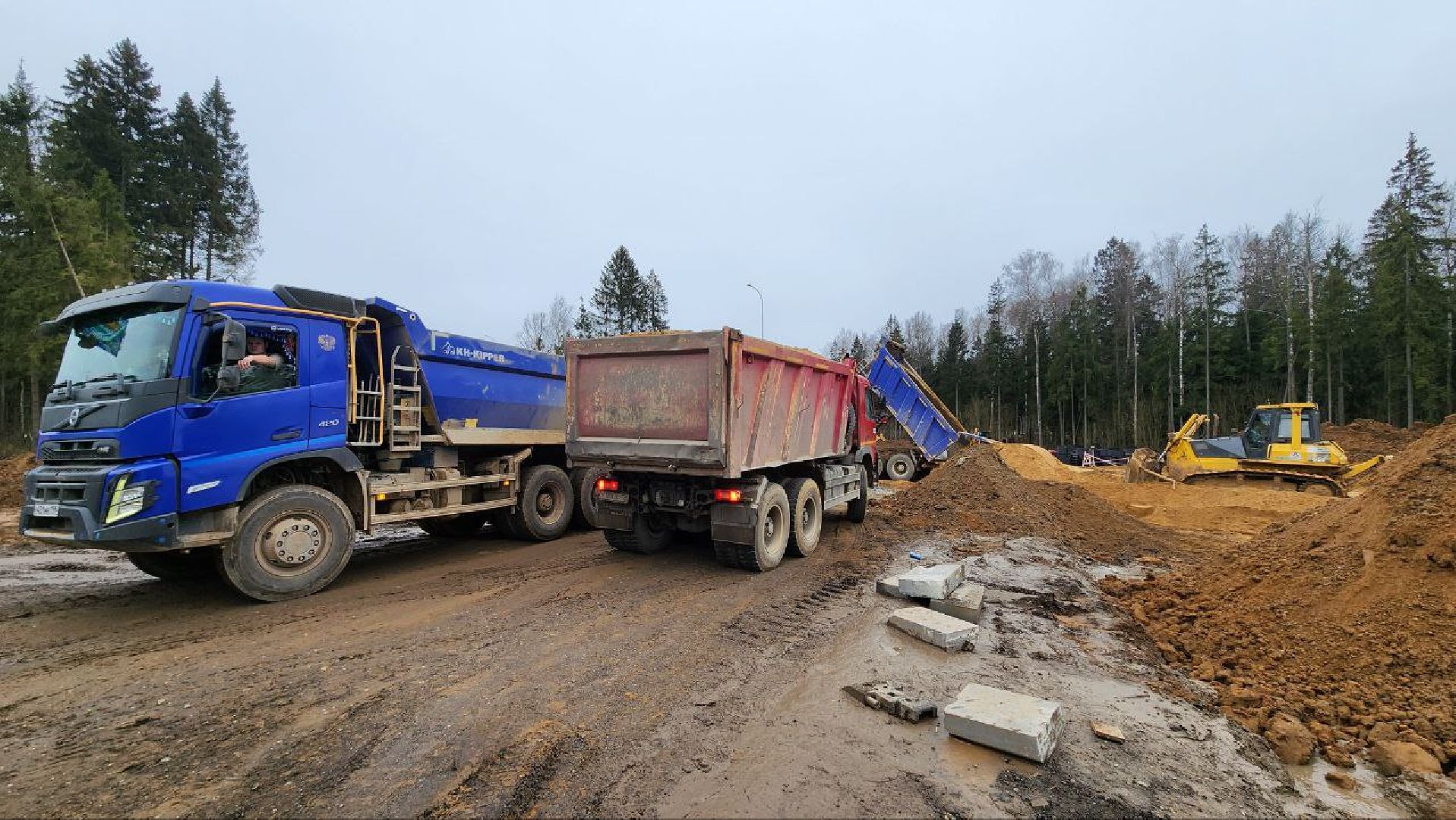 Дмитров, ЦКАД, Развязка на Дмитровском шоссе, Автодор,
