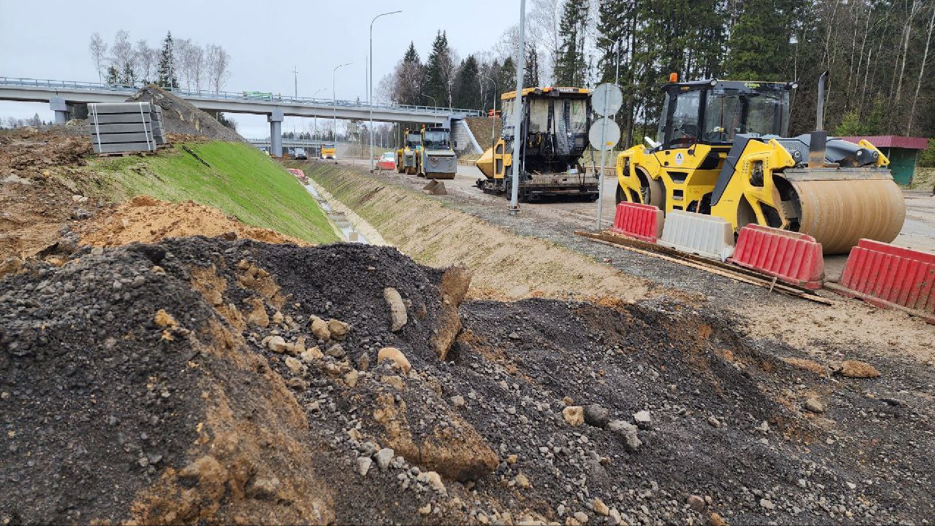 Дмитров, ЦКАД, Развязка на Дмитровском шоссе, Автодор,