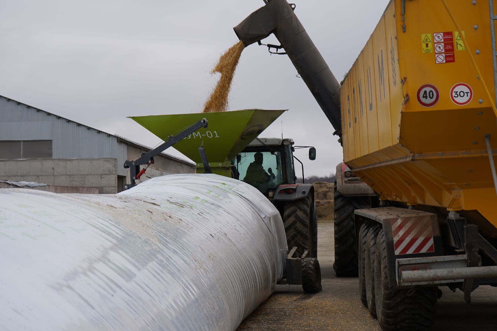 ступино, Ступинская Нива, ЭкоНива, кукуруза, сушка кукурузы,