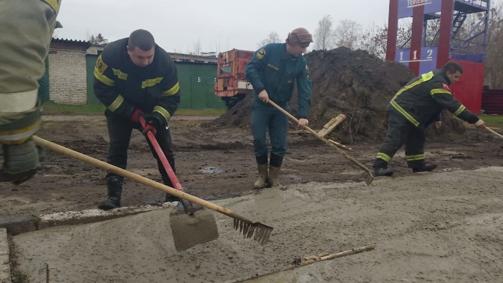 шатура новости, шатура мчс, 35 лет мчс, дымокамера,