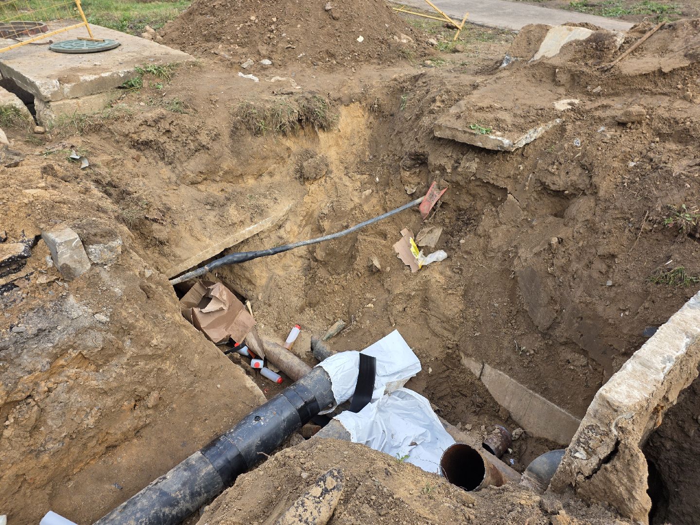 теплосети запрудня, Блаустройство,