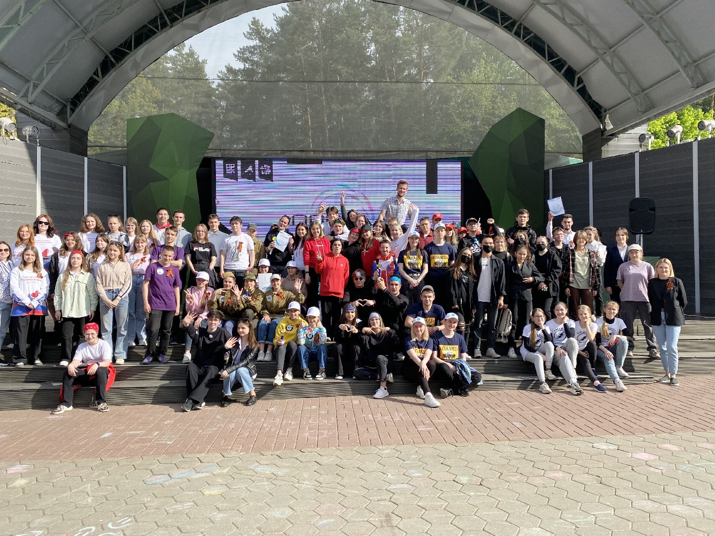 Домодедово, дети, День Победы