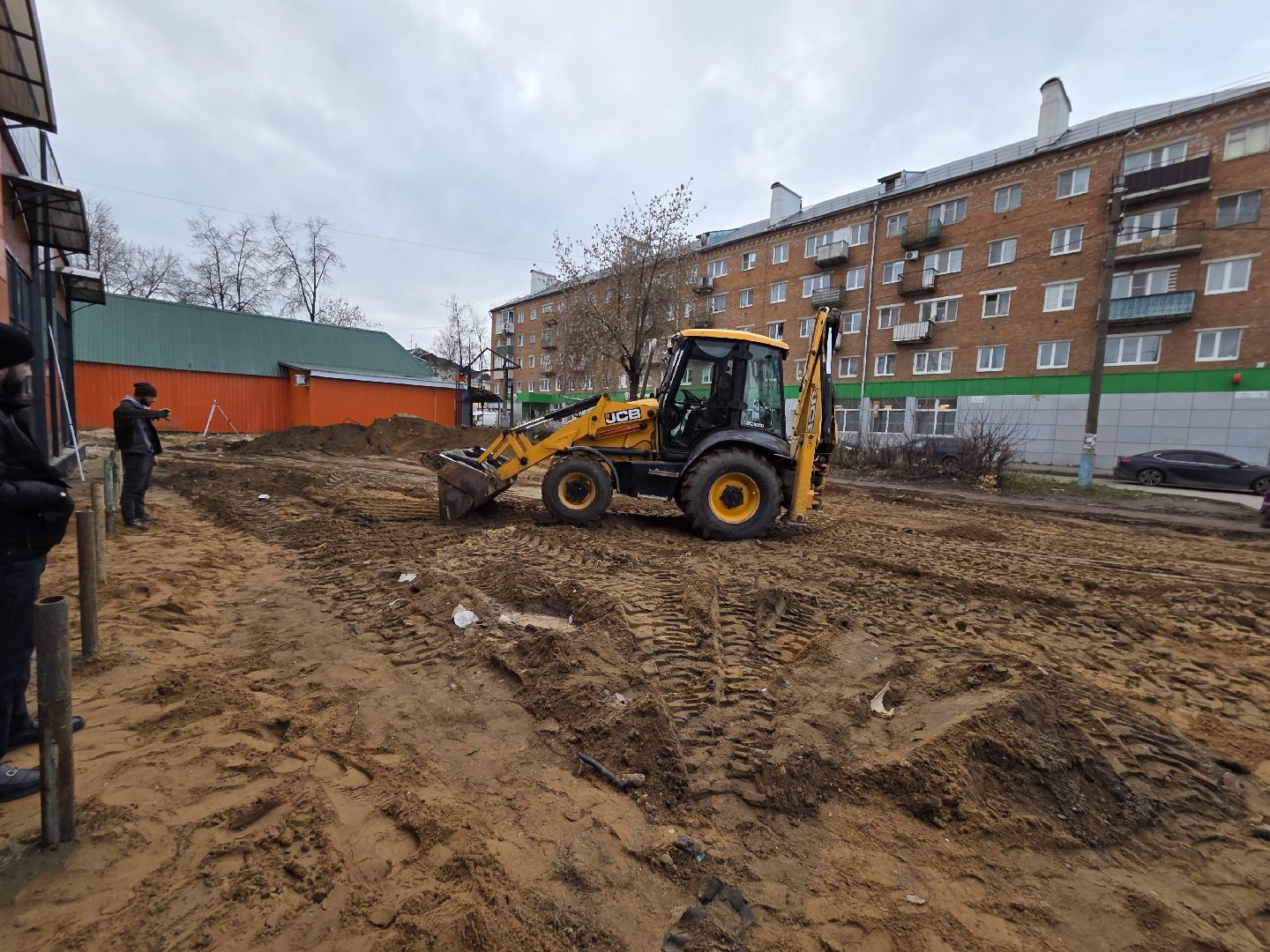 Рынок запрудня, запрудня благоустройство, Талдомскиц округ,