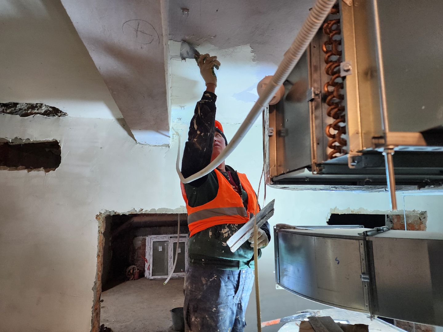 чехов, улица монтажная 8, детский сад, дошкольное отделение, гимназия 2, капитальный ремонт, реконструкция, обновление, капремонт здания, замена кровли, фасадные работы, обновление крыши, утепление фасада, гидроизоляция, чердак, новые перекрытия, внутренняя отделка,инженерные сети, госпрограмма московской области,