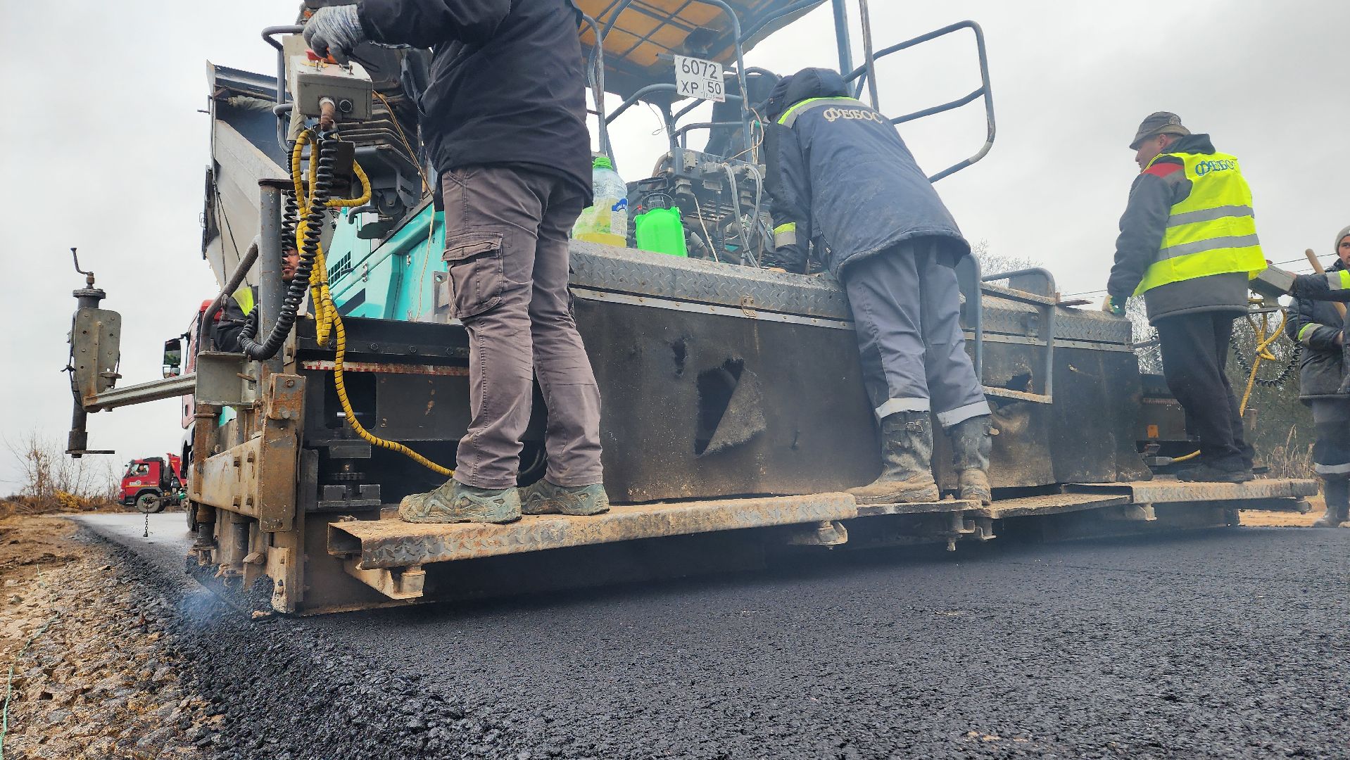 домодедово, подмосковье, дорога, капремонт, строительство,