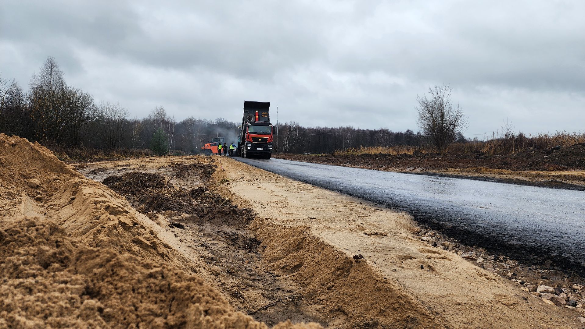 домодедово, подмосковье, дорога, капремонт, строительство,