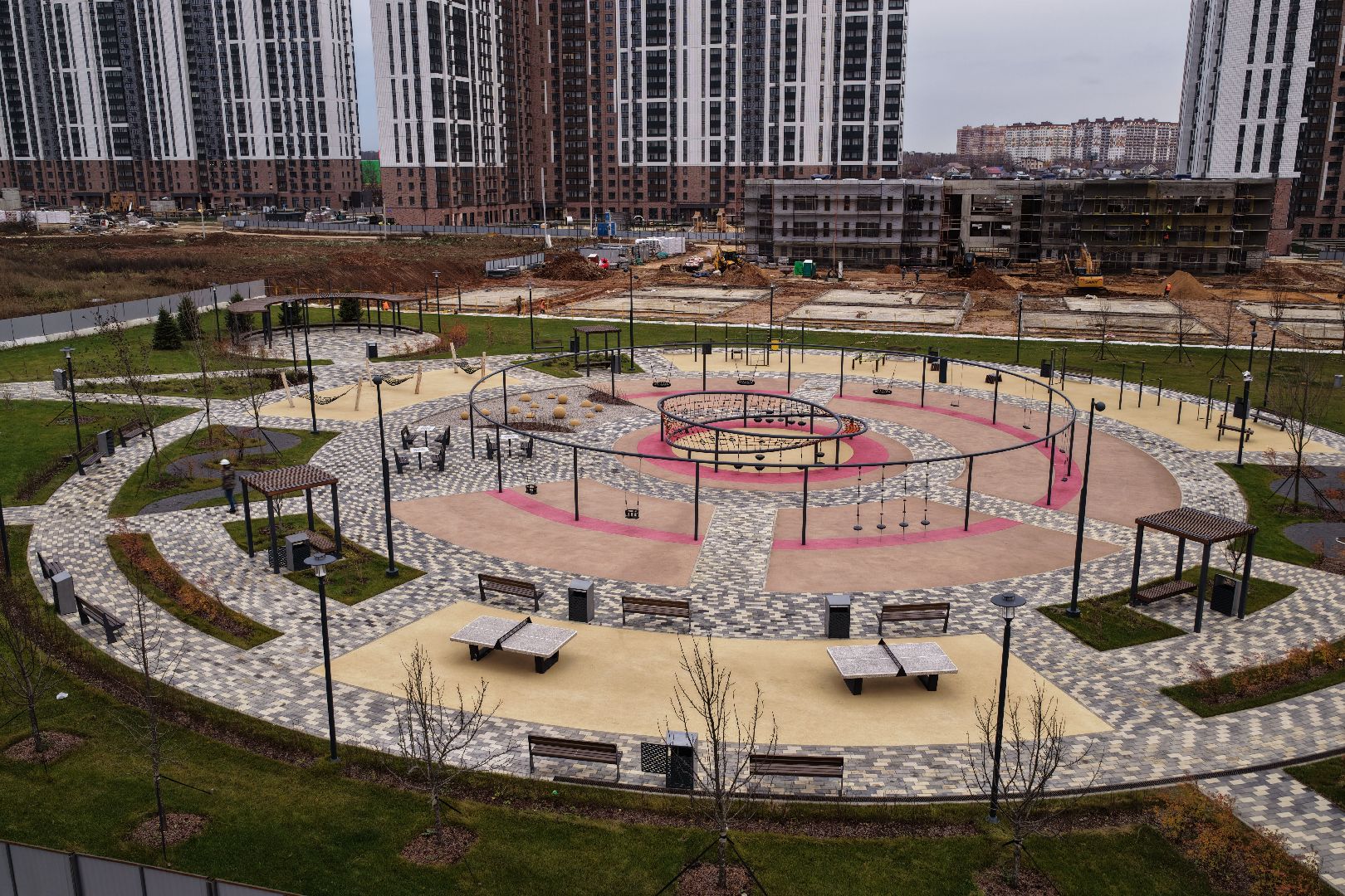 В Видном построили центр развлечений под открытым небом