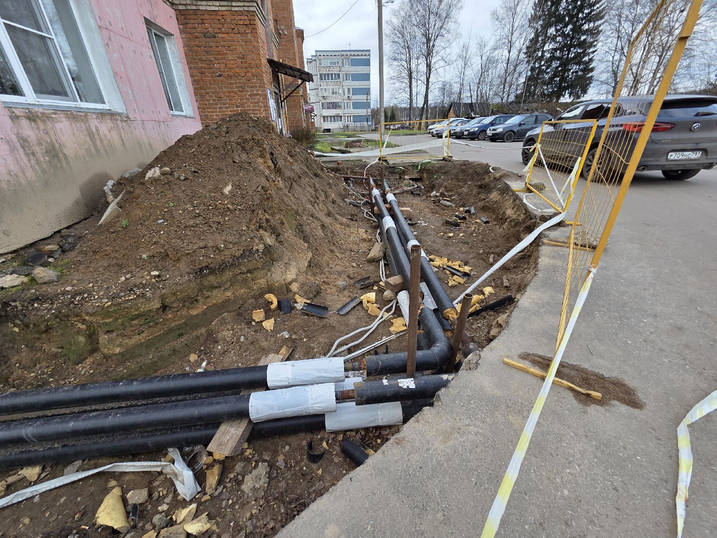 запрудня теплоснобжение, талдомский городской округ, запрудня благоустройство,