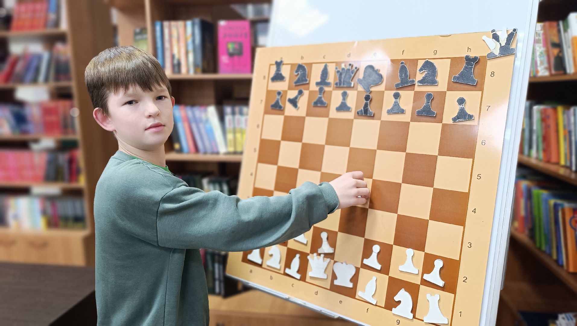 шахматы, лобня, библиотека,
