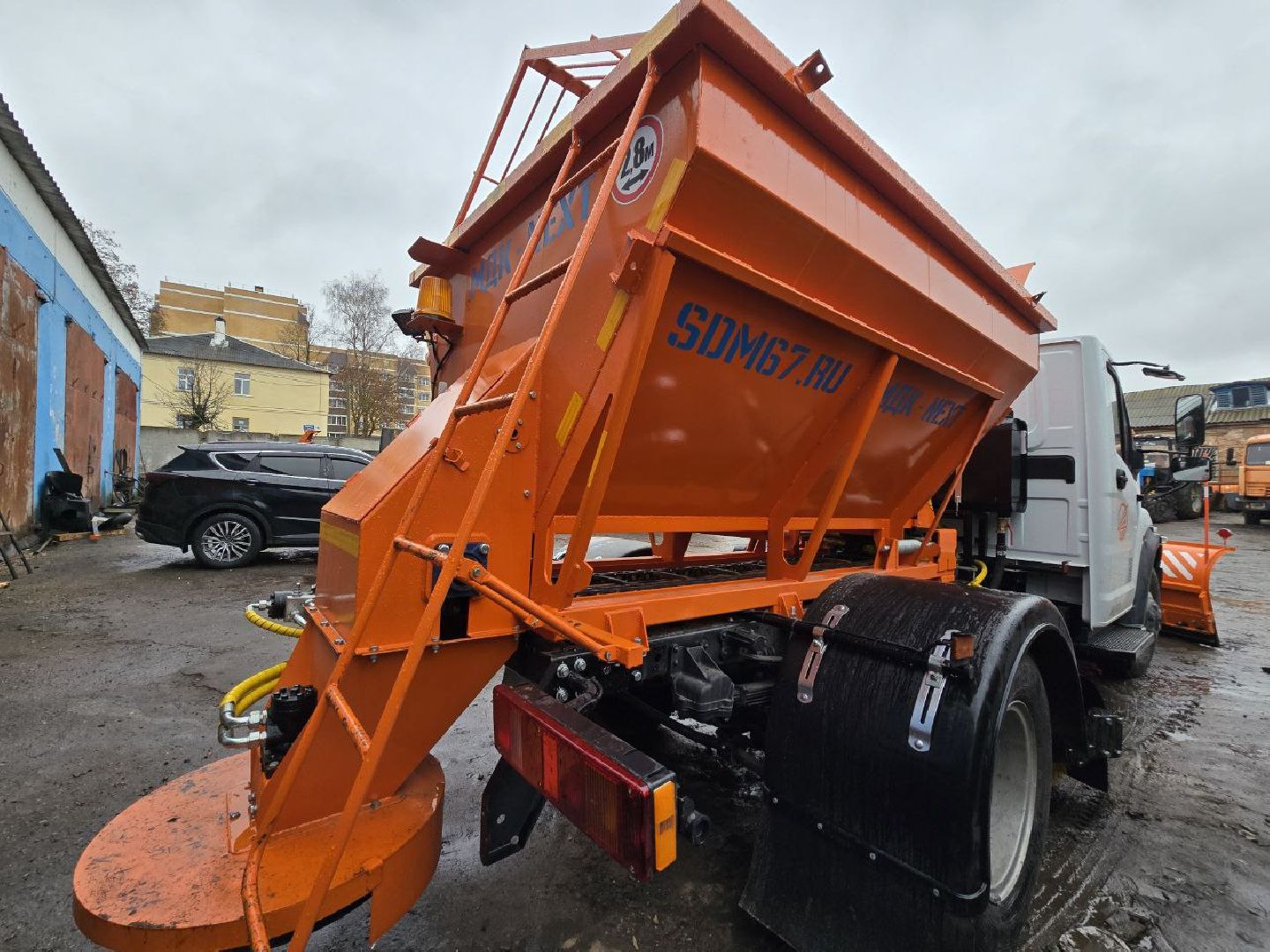 можайск, можайский муниципальный округ, подмосковье, жкх, новая техника, единый дорожно-транспортный центр, коммунальщики, зима, борьба с сугробами,  гололед,