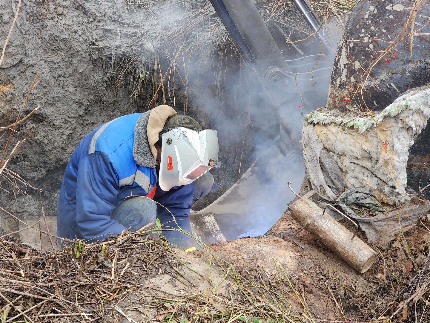 электросталь, жители, авария, чп, утечка,