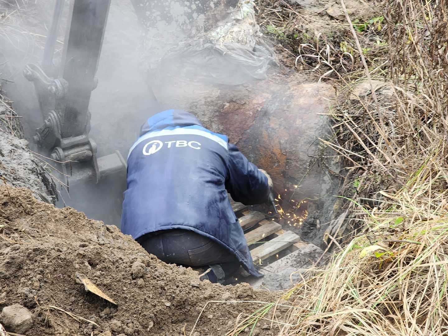 электросталь, жители, авария, чп, утечка,