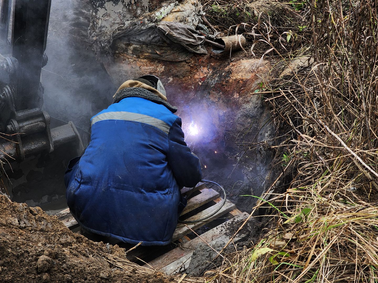 электросталь, жители, авария, чп, утечка,