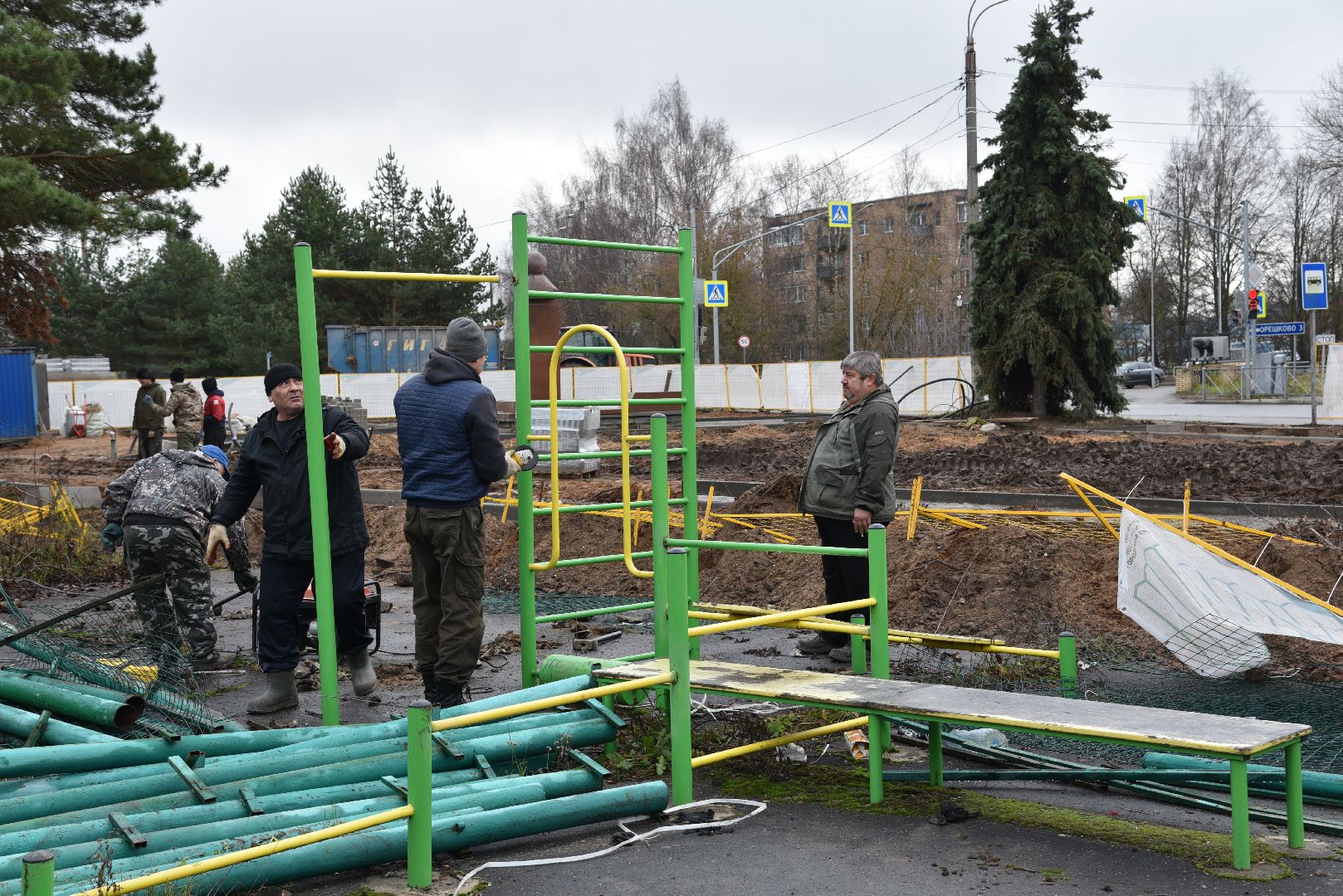 лотошино, благоустройство, формирование комфортной городской среды, кировский,