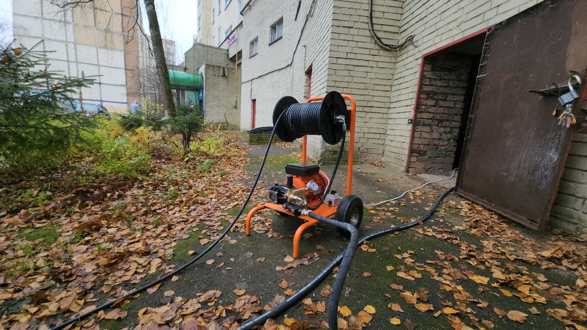 жкх, прочистка канализации, засор, новое оборудование,