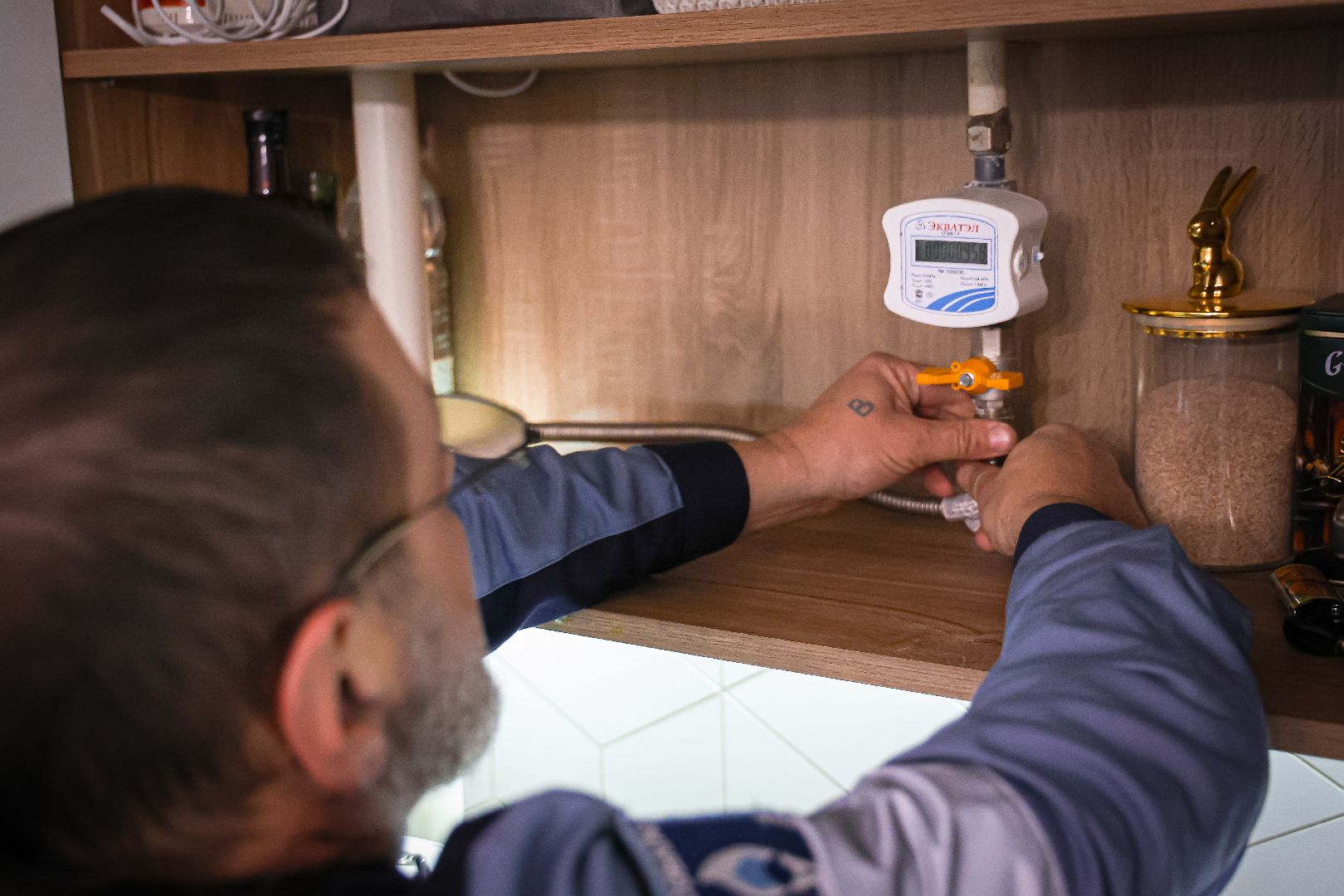 клин, общество, жкх, пуск газа, люди,