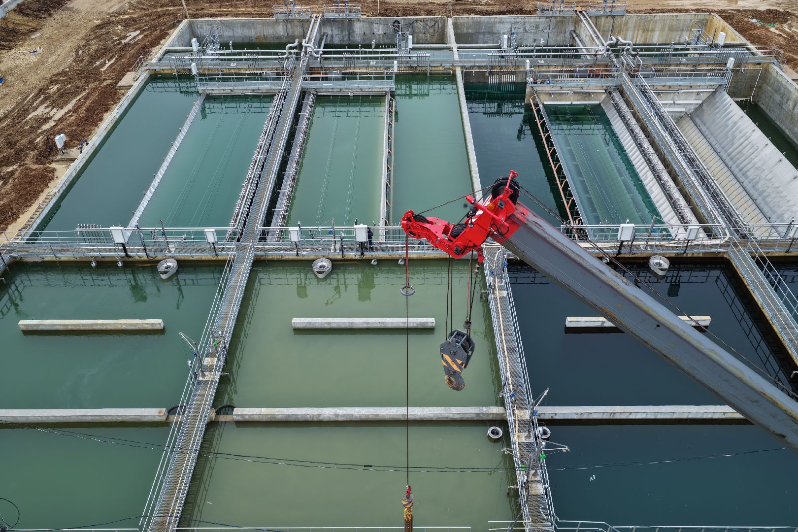 видео с коптера, очистные в кашире, новые очистные сооружения,