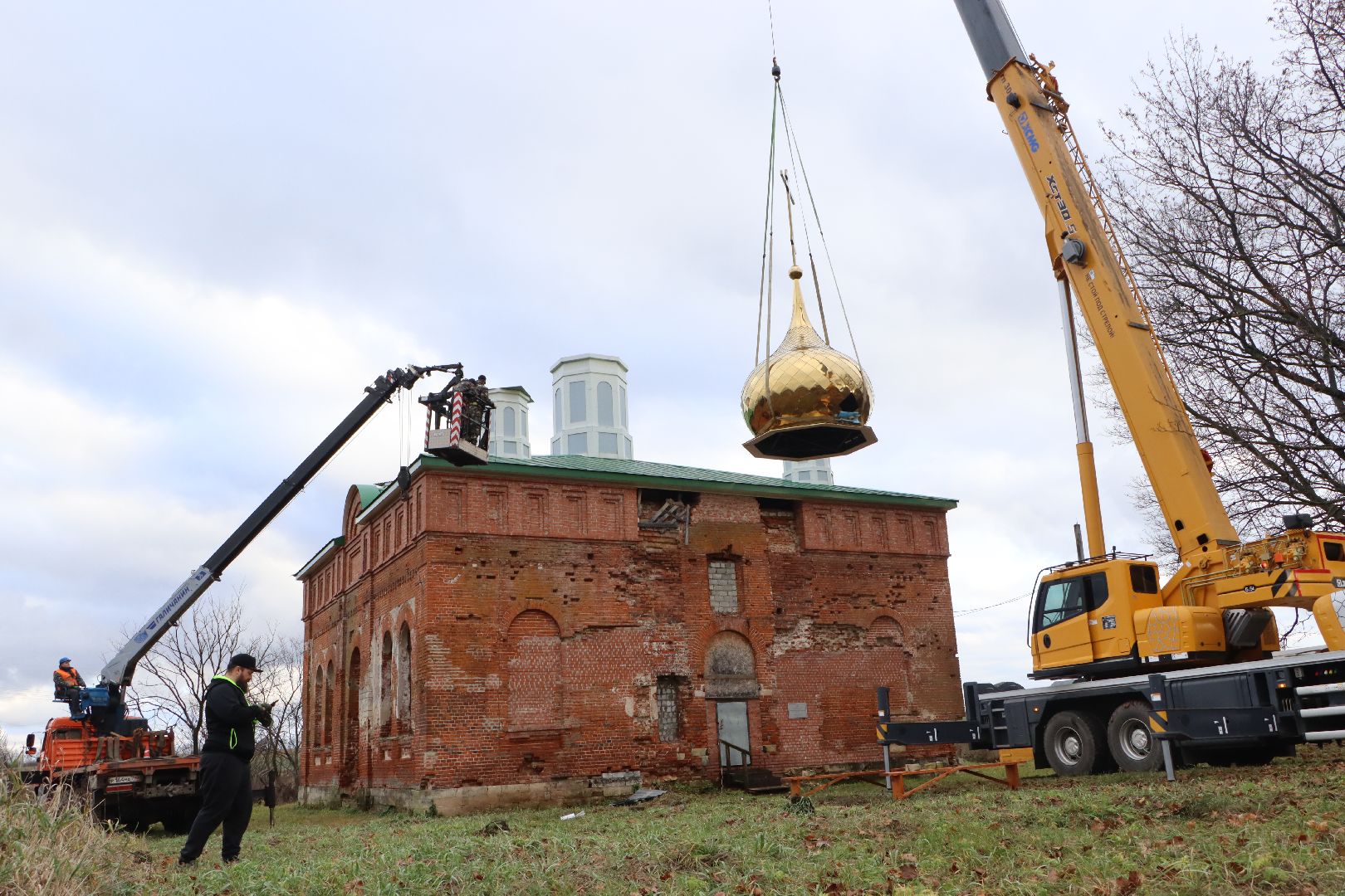 серебряные пруды, клемово, реставрация церквей, богородицерождественская церковь в клемово, культурное наследие,