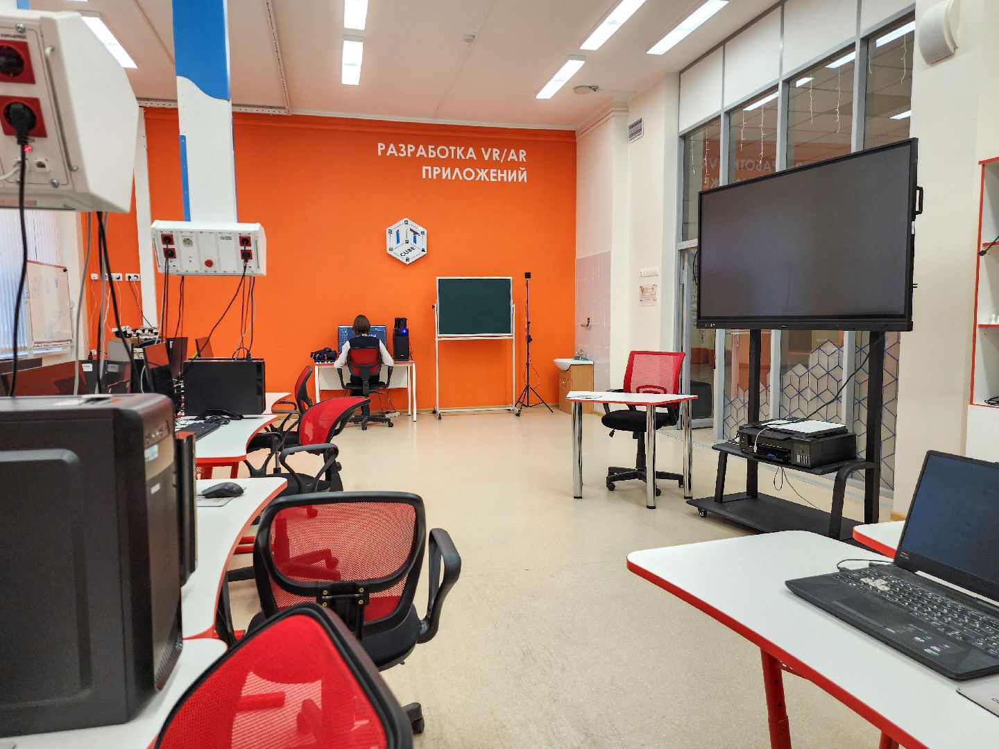 подольск, образование, IT-куб,VR-проект, луч,3D-принтер,