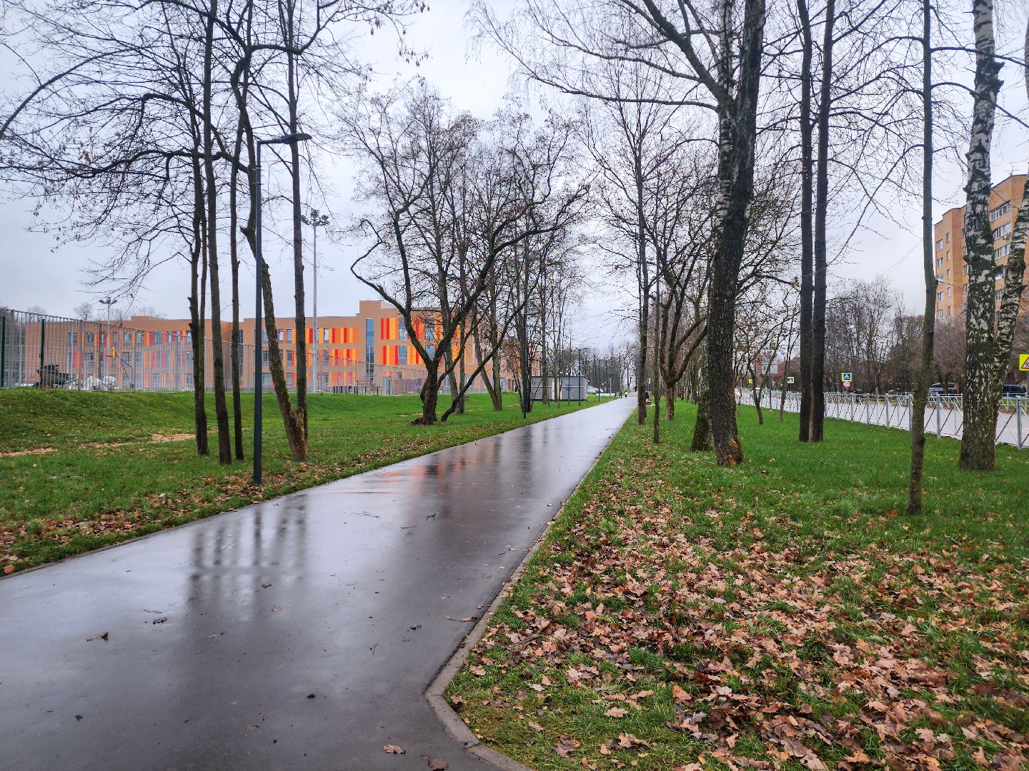 Подольск, Пешеходный переход,Световая проекция,