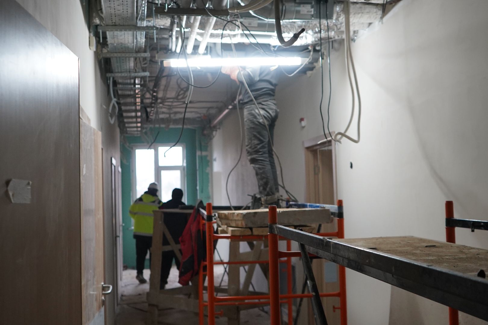 Михнево, строительство, подстанция скорой помощи,