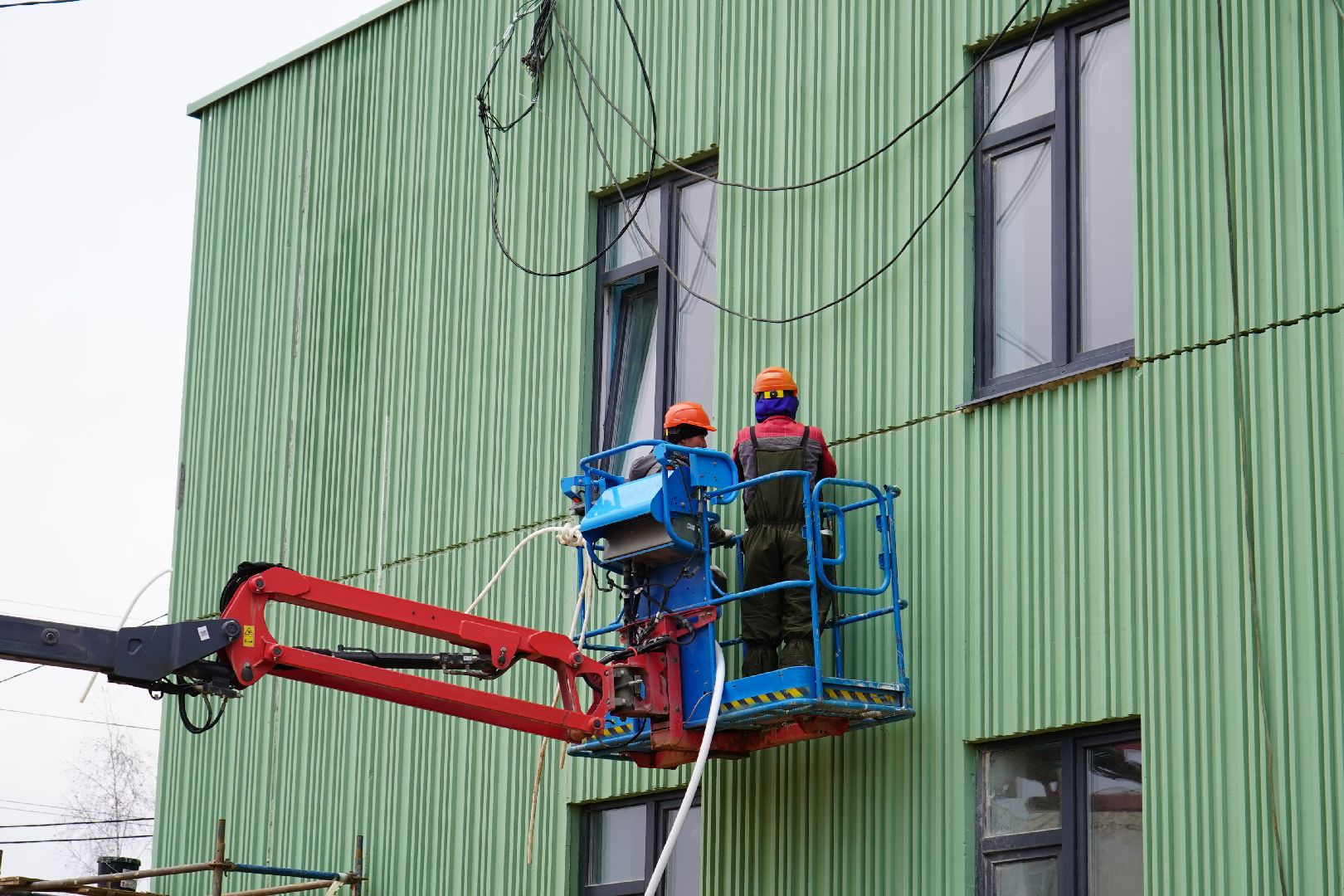 Михнево, строительство, подстанция скорой помощи,