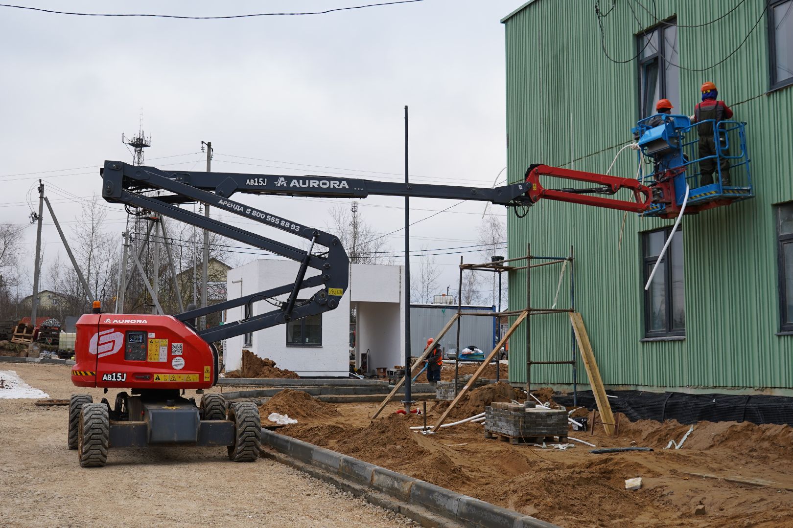 Михнево, строительство, подстанция скорой помощи,