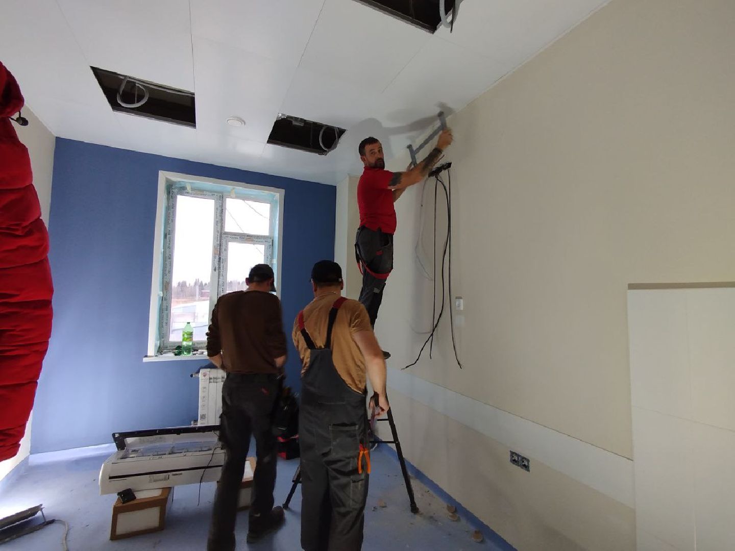 Михнево, строительство, подстанция скорой помощи,