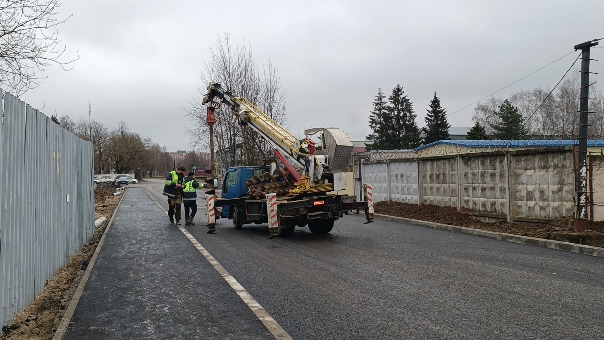 ремонт дорог, лобня, транспорт,