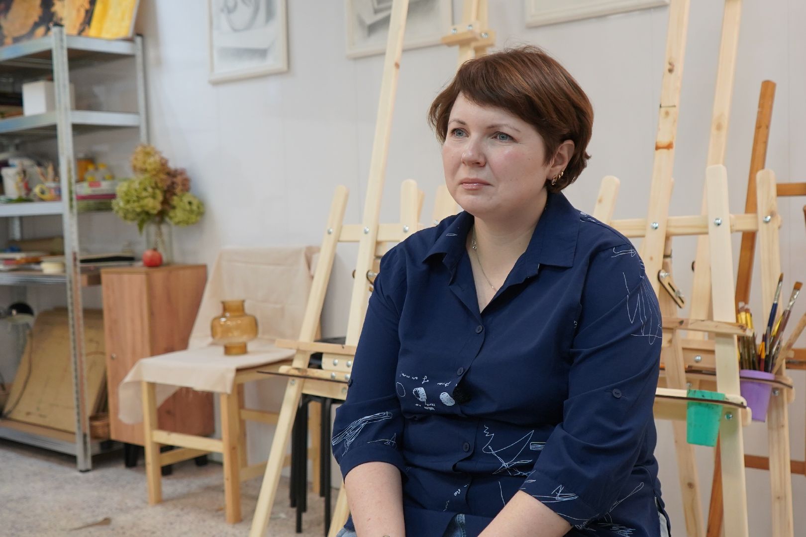 михнево, художник, керамист, живопись, студия,