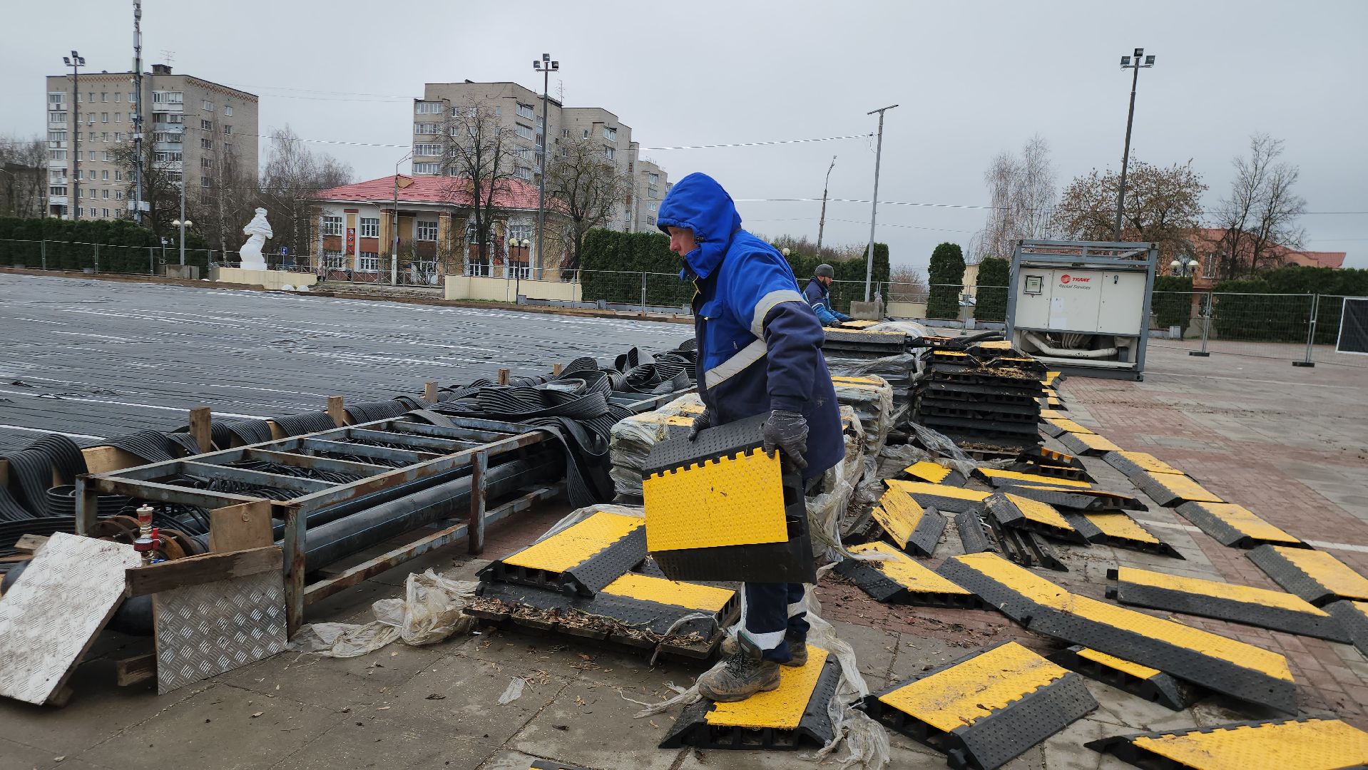 Истра, Каток, Благоустройство ,