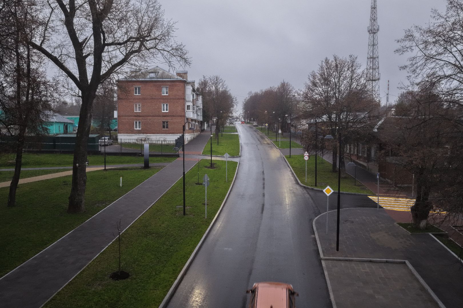 видео с коптера, благоустройство в кашире, благоустройство 2025, улица советская кашира,