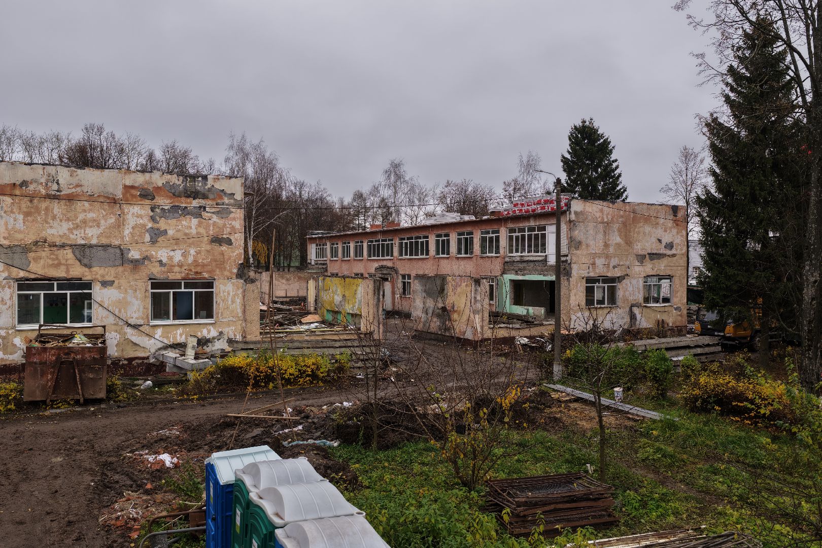 видео с коптера, детский сад 13 в кашире, капремонт детского сада в кашире,