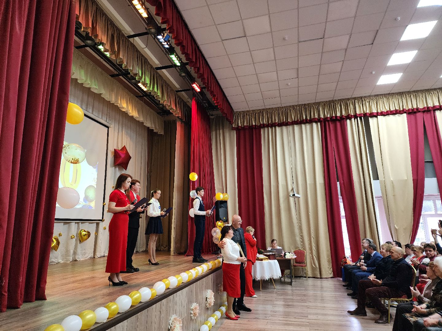 одинцовский округ, горки-10, юбилей школы,