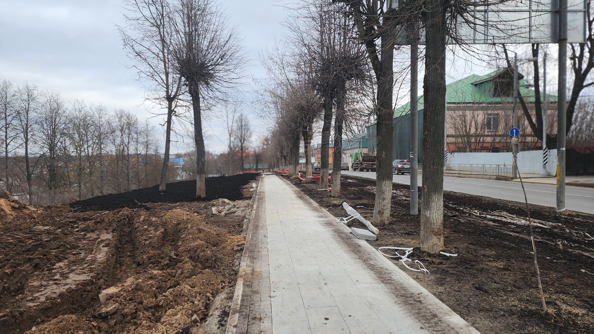 клин, благоустройство, советская площадь, папивинский бульвар,