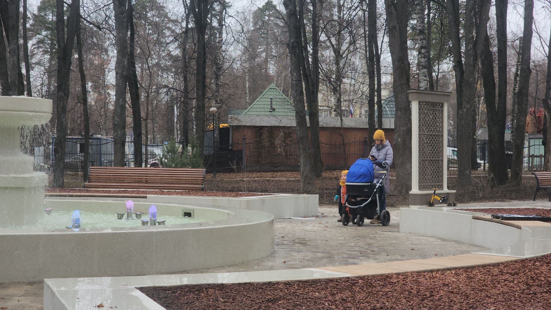 городской парк, новый фонтан, красногорск,