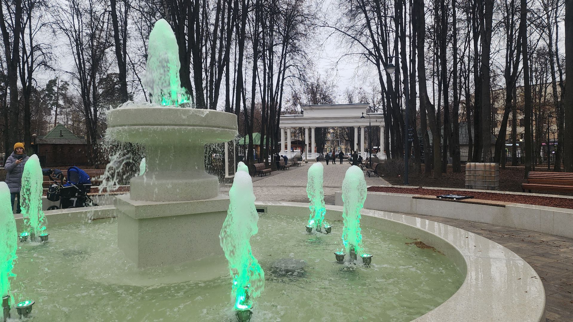 городской парк, новый фонтан, красногорск,