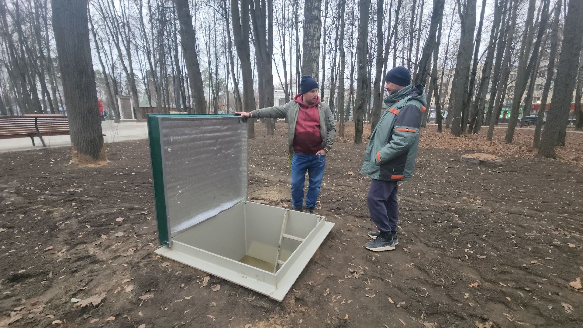 городской парк, новый фонтан, красногорск,