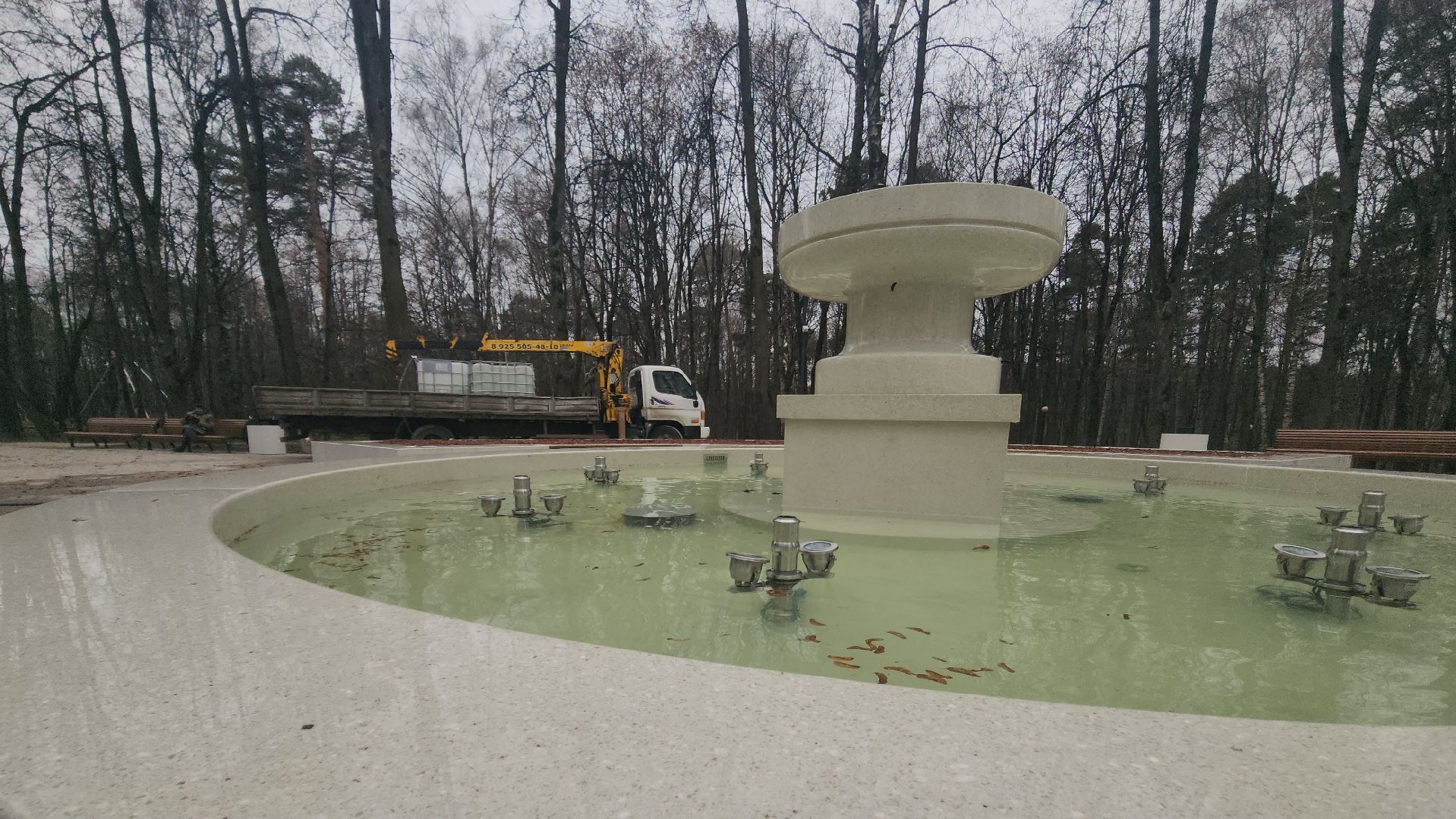 городской парк, новый фонтан, красногорск,