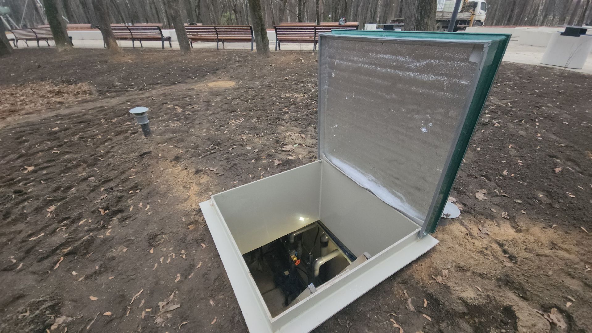 городской парк, новый фонтан, красногорск,