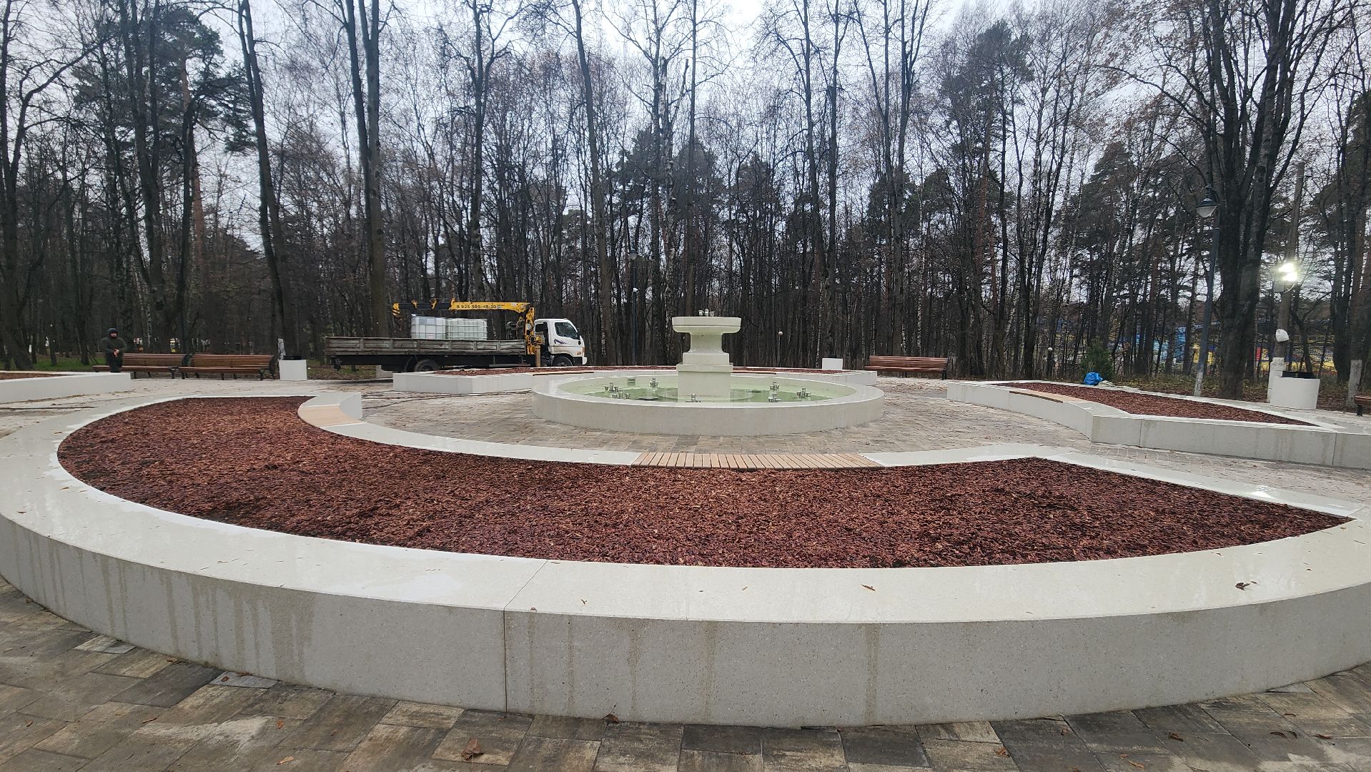 городской парк, новый фонтан, красногорск,