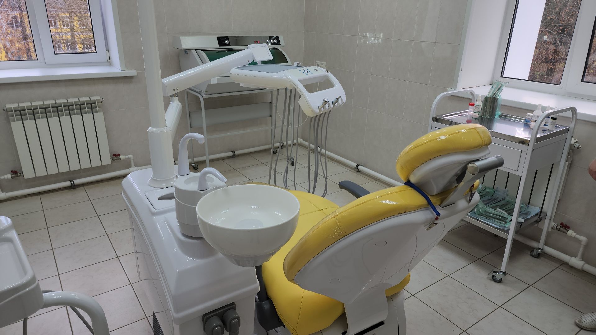кашира, медицина, стоматология, новое оборудование, стоматологическая установка, здравоохранение,