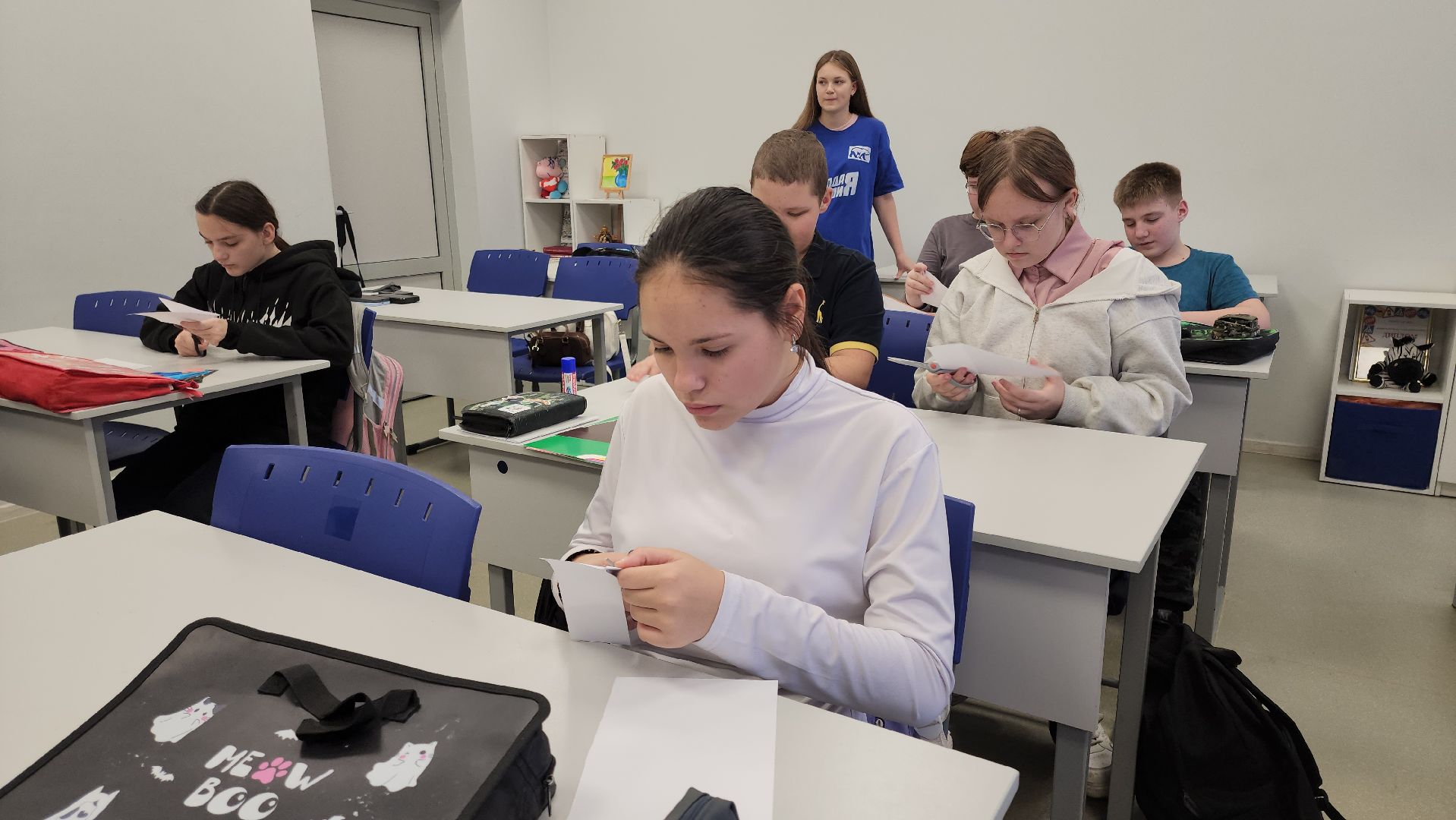 кашира, школа, дети, сво, гуманитарная помощь, новый год,